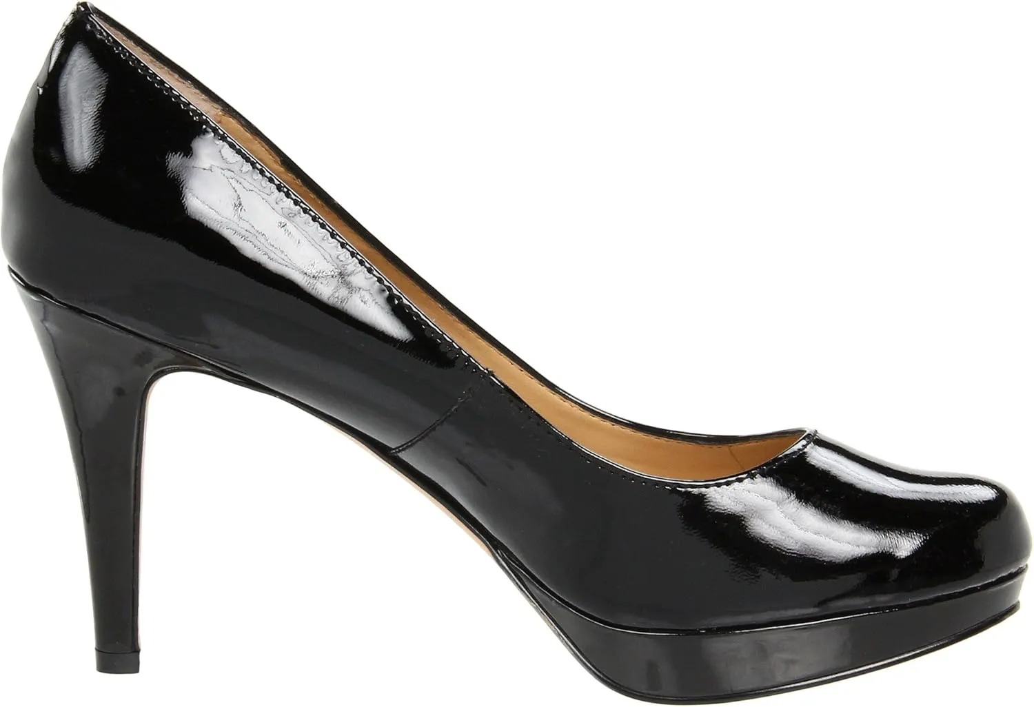 Circa Joan & David Women's Pearly Light Natural Patent Pump