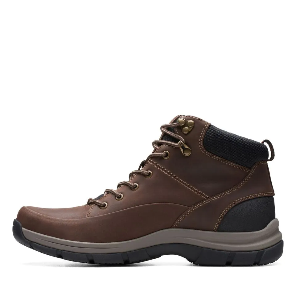 Clarks Men's Walpath Mid Dark Brown Leather