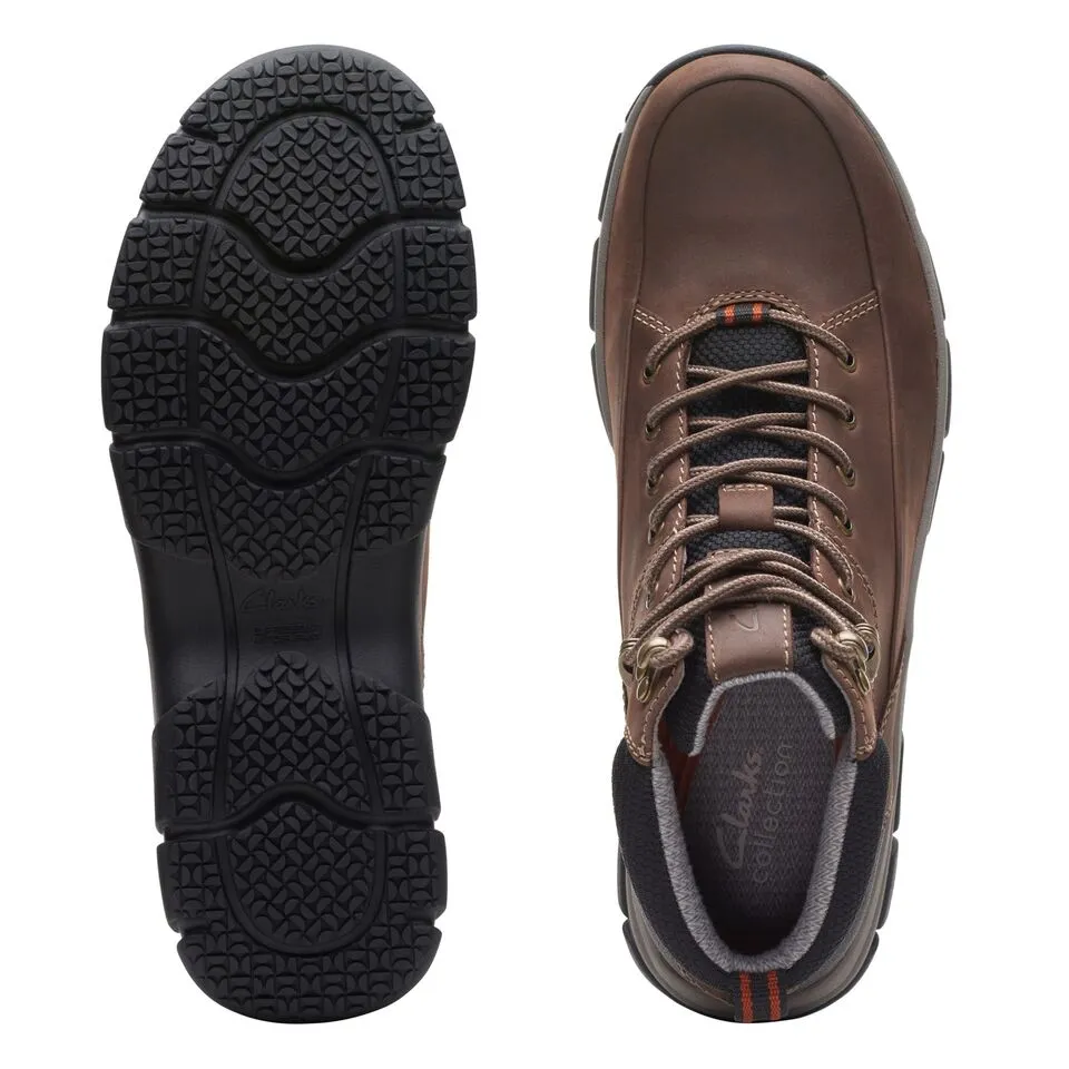 Clarks Men's Walpath Mid Dark Brown Leather