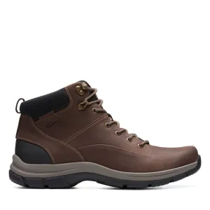 Clarks Men's Walpath Mid Dark Brown Leather