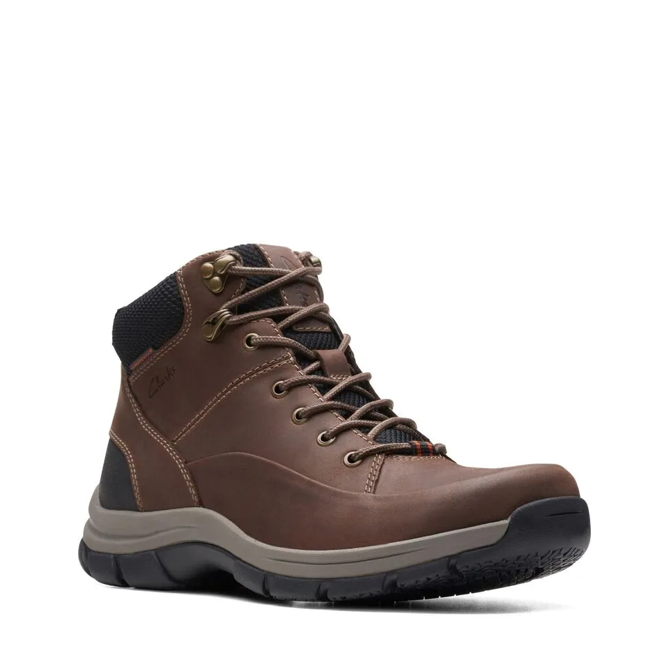 Clarks Men's Walpath Mid Dark Brown Leather