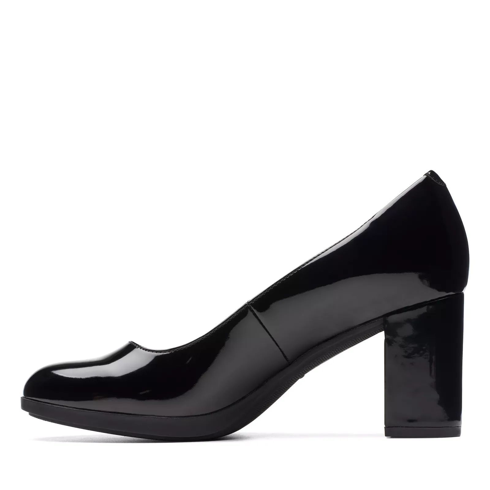 Clarks Women's Bayla Skip Black Patent 26174106