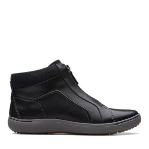 Clarks Women's Nalle Lo AP Black Leather 26168539