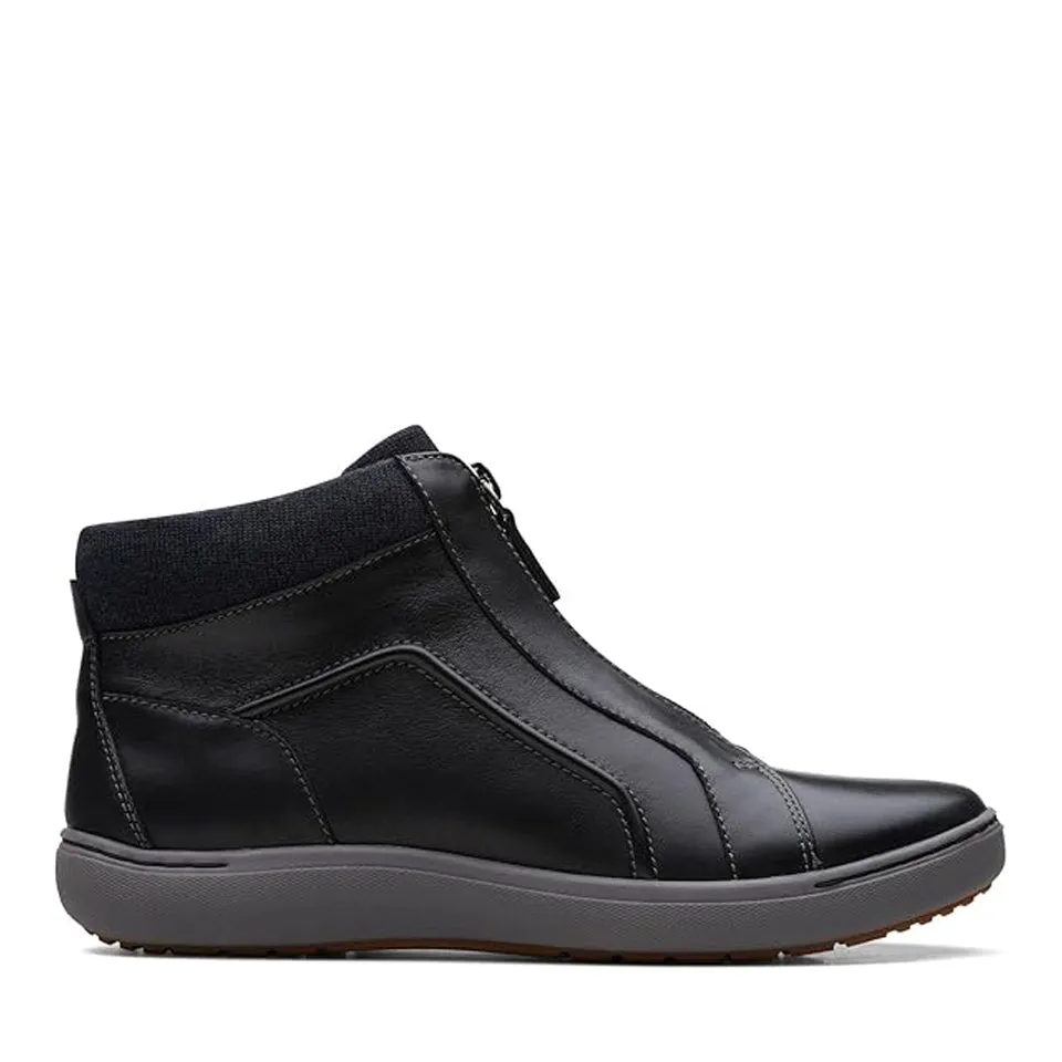 Clarks Women's Nalle Lo AP Black Leather 26168539