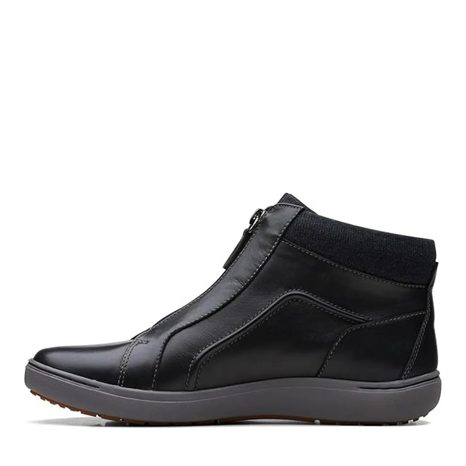 Clarks Women's Nalle Lo AP Black Leather 26168539