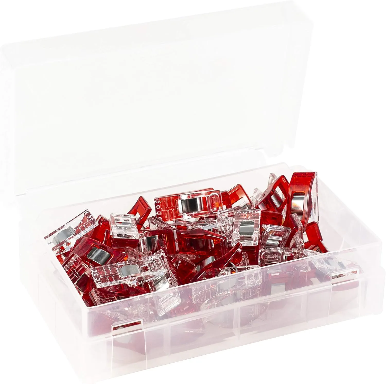 Clover Wonder Clips Pkg of 50, Red