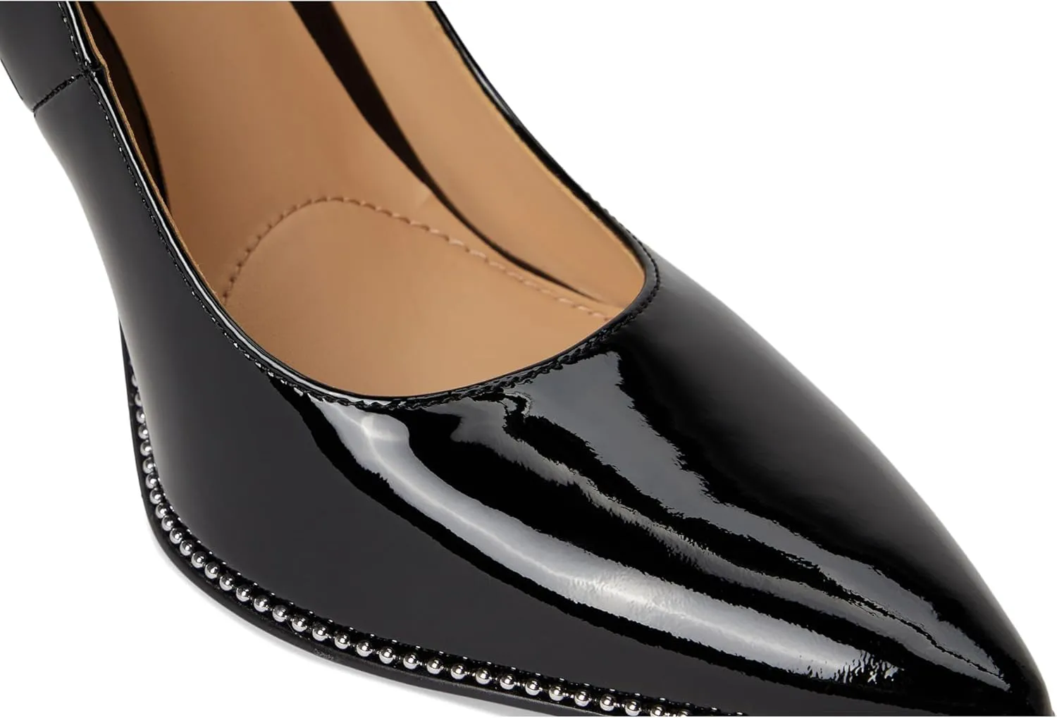 Coach Women's Samantha Pump, Patent Black, 8
