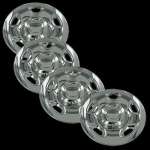 Coast To Coast IWCIMP59Xn 17 Inch Chrome Wheelskins With 5 Flat Spokes - Pack Of 4