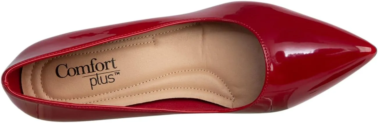 Comfort Plus by Predictions Women's Janine Pointy Toe Pump