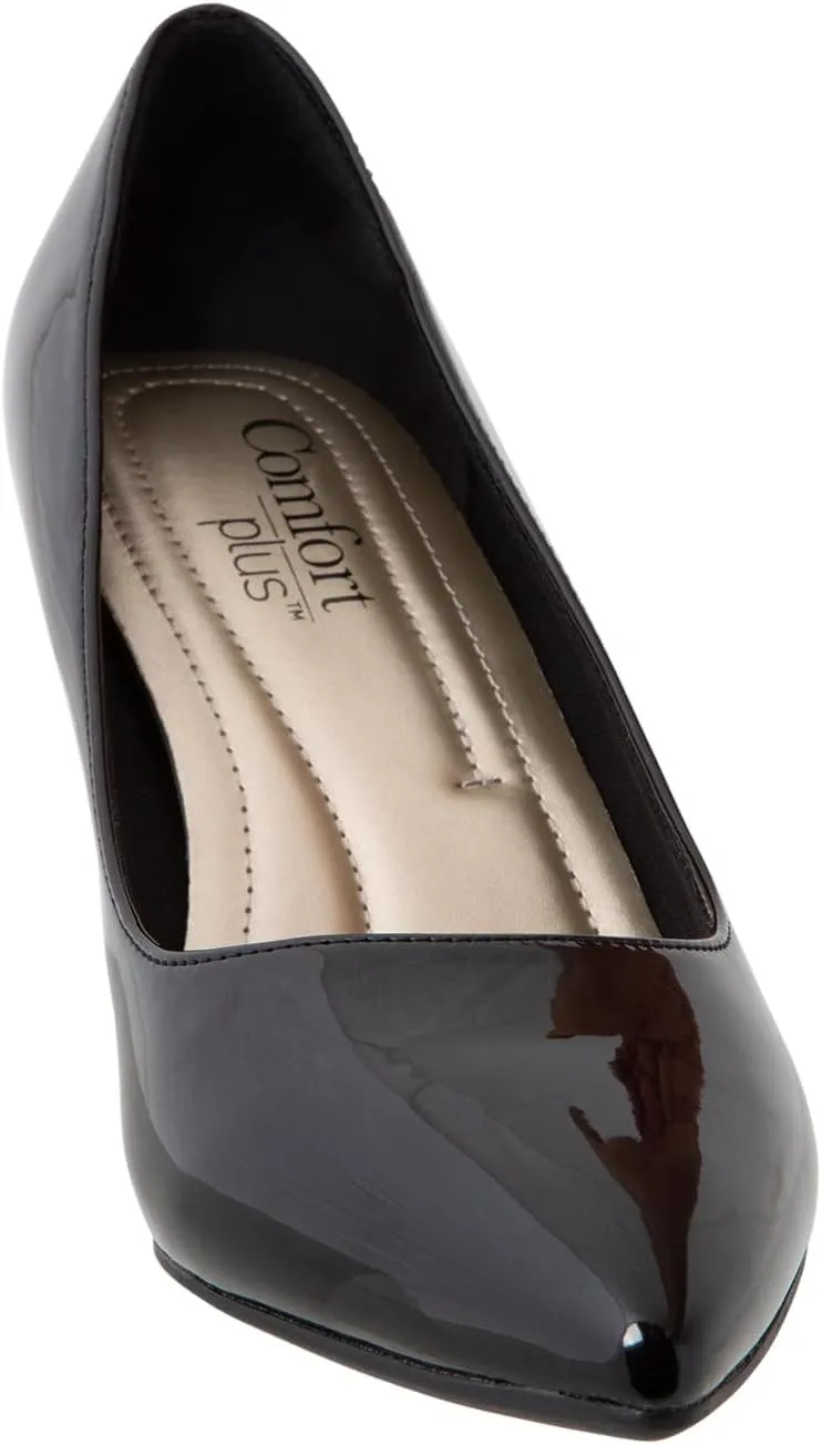 Comfort Plus by Predictions Women's Janine Pointy Toe Pump