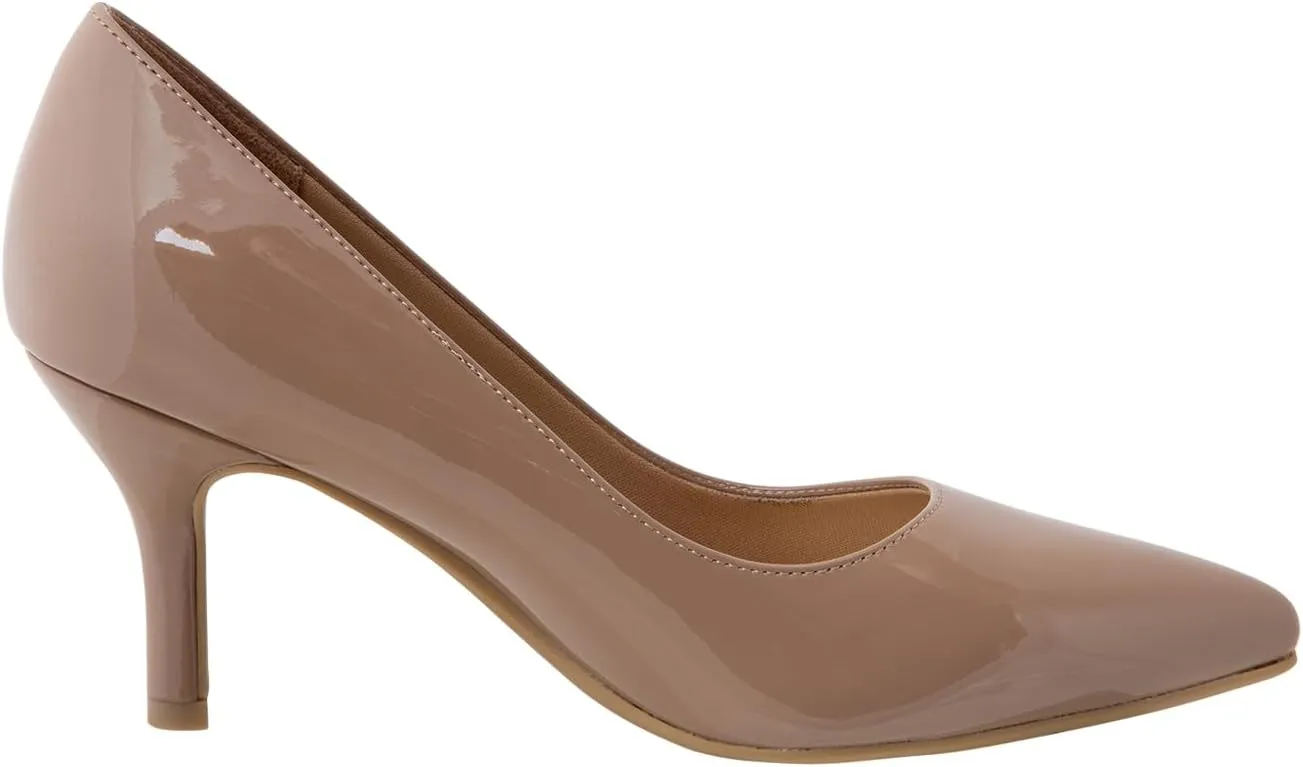 Comfort Plus by Predictions Women's Janine Pointy Toe Pump