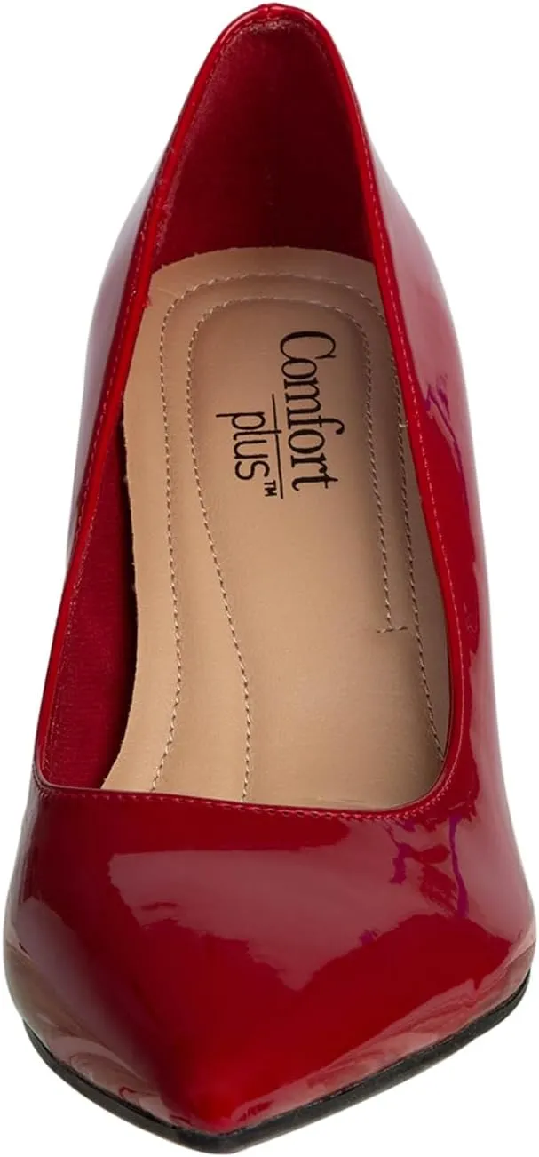 Comfort Plus by Predictions Women's Janine Pointy Toe Pump