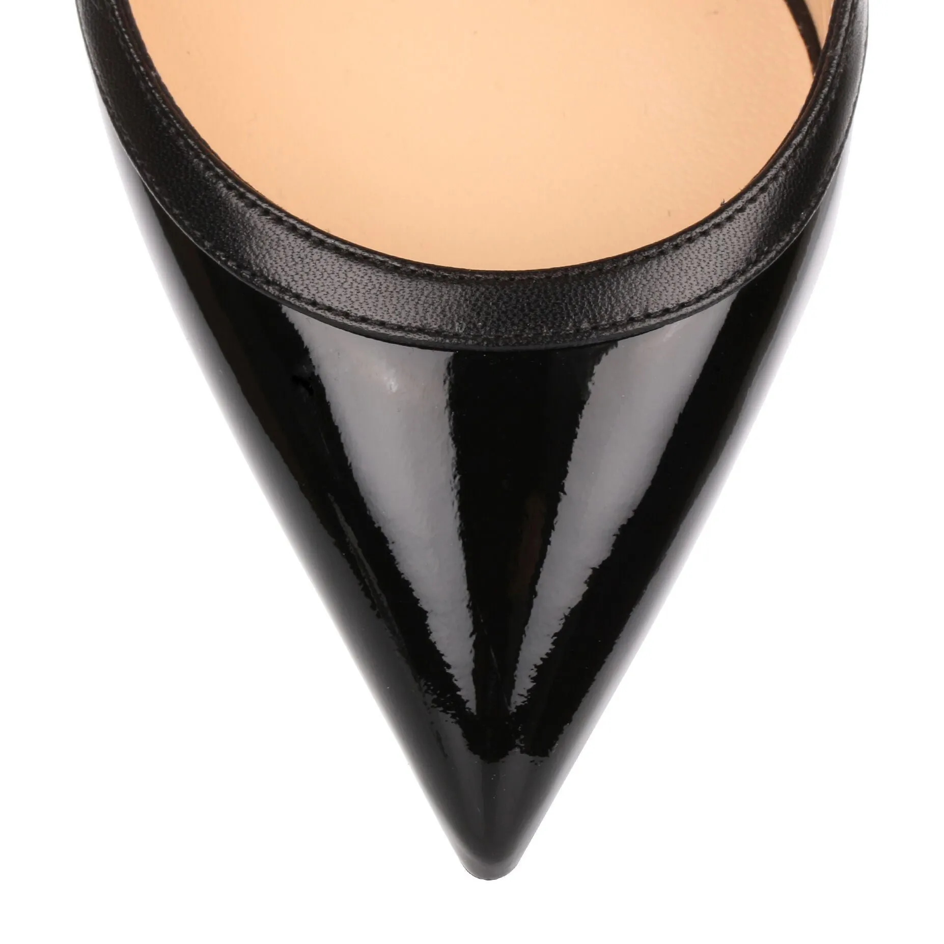 Crissos 100 black leather pump