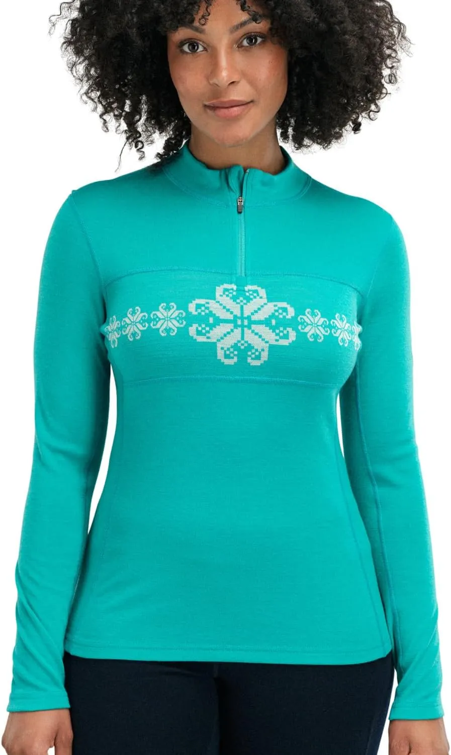 Dale of Norway Falkeberg Feminine Sweater - Merino Wool Base Layer for Women