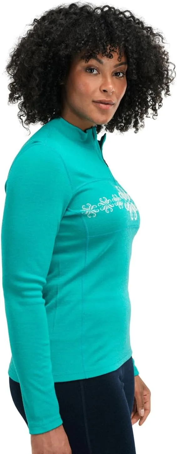 Dale of Norway Falkeberg Feminine Sweater - Merino Wool Base Layer for Women