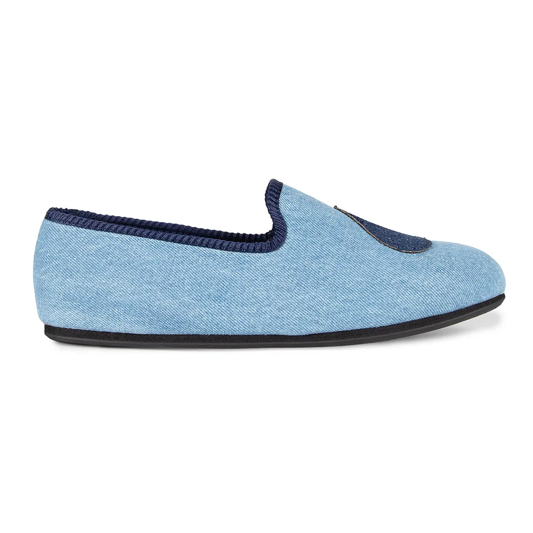 Denim Heart Loafer