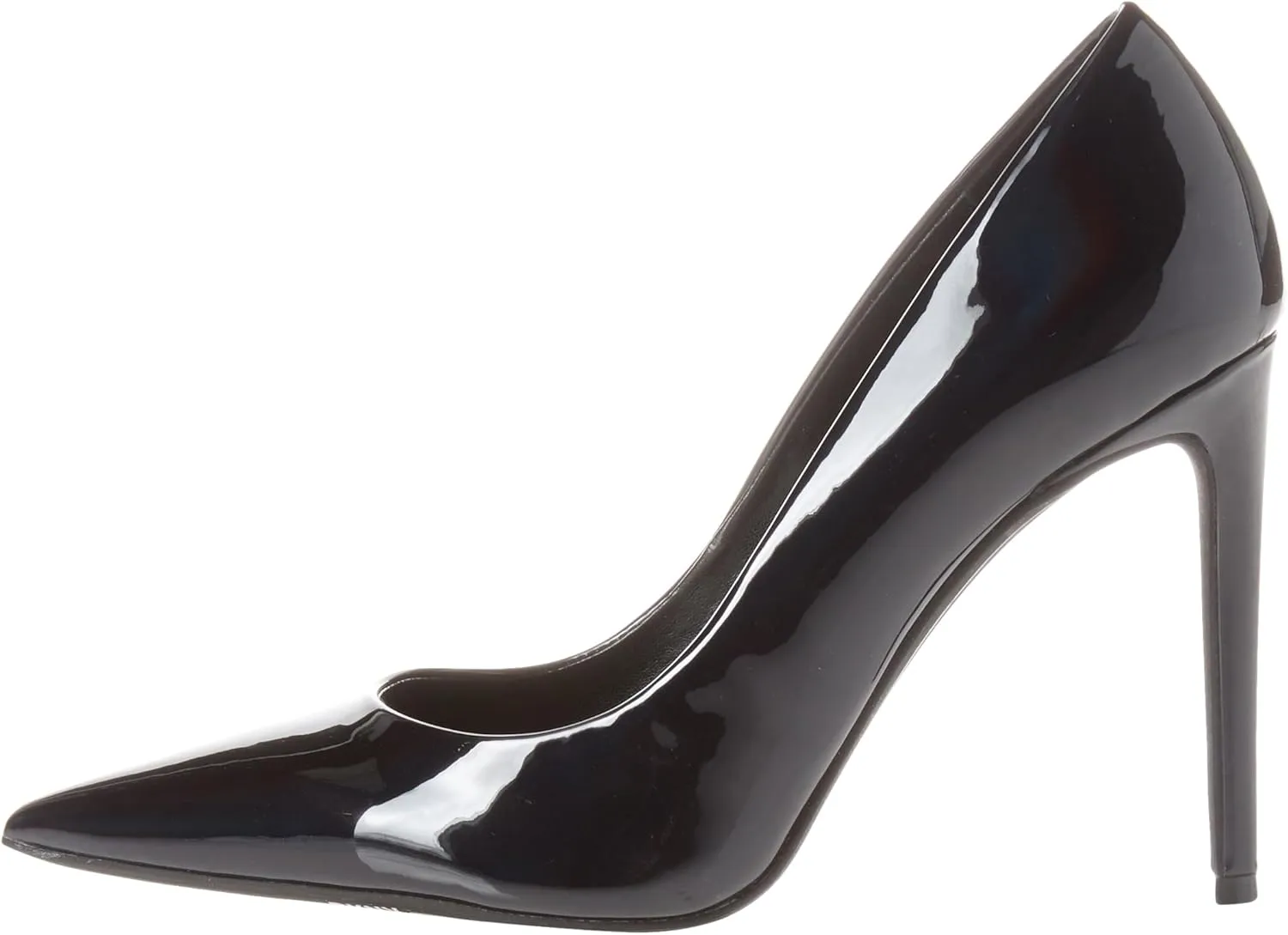 DKNY Women's Patent Leather Pointed Toe Pump Heeled Sandal