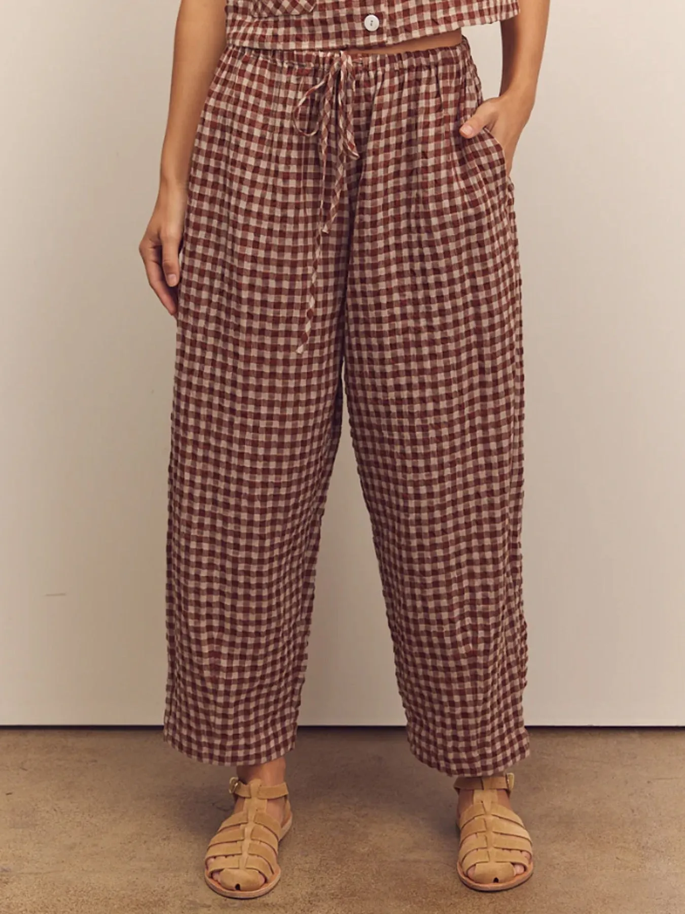 Drawstring Easy Pants