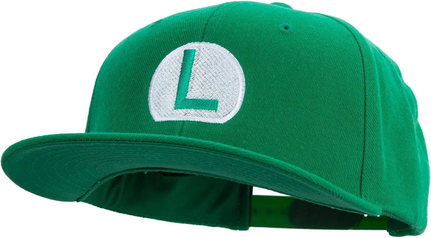 e4Hats.com Mario Luigi Wario Waluigi Symbol Embroidered 6 Panel High Profile Structured Snapback