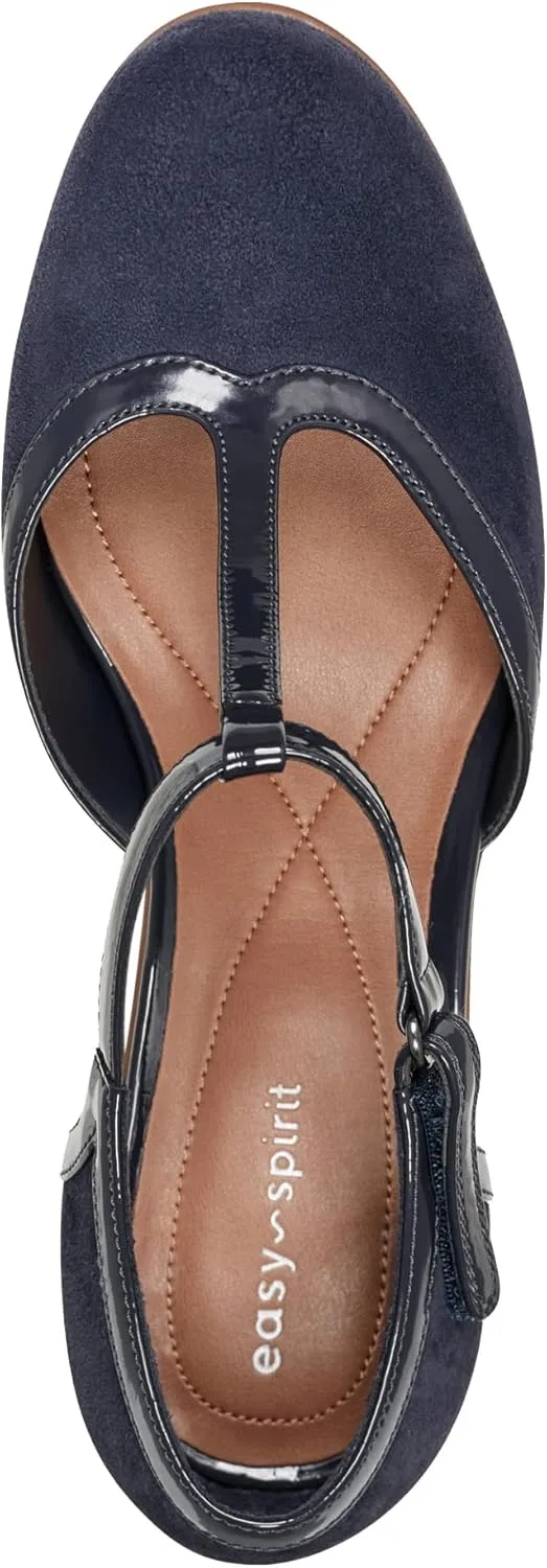 Easy Spirit Women's Cara T-Strap Pump