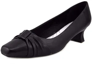 Easy Street Women's Waive Pump, Black Patent, 10
