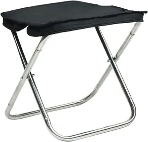Easy to Assemble Folding Chair Outdoor Stainless Steel Hand Bag Lawn Chairs Portable Folding for Outdoor Sports Backpacking Portable