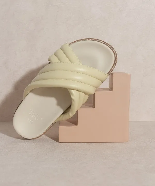 Easy X Dedign Grace - Puffed Strap Slide
