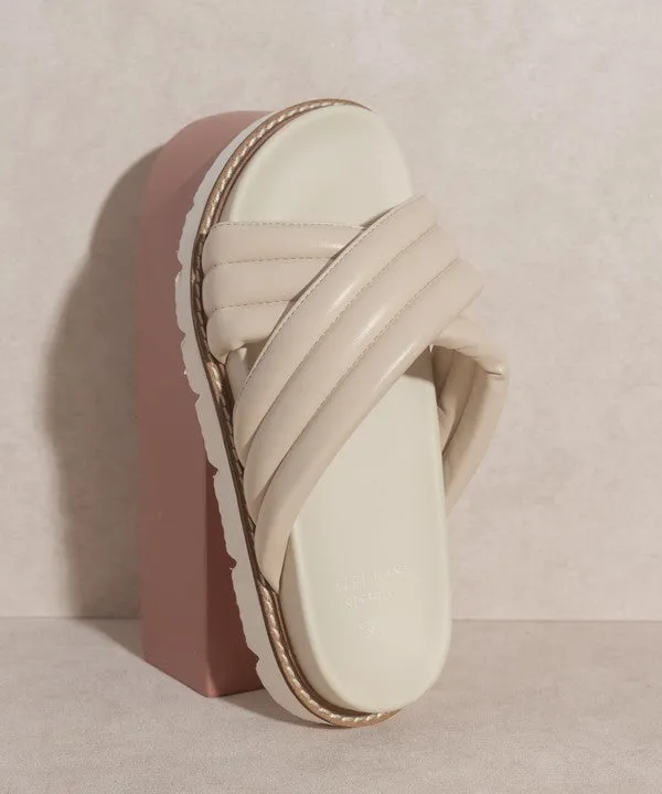 Easy X Dedign Grace - Puffed Strap Slide