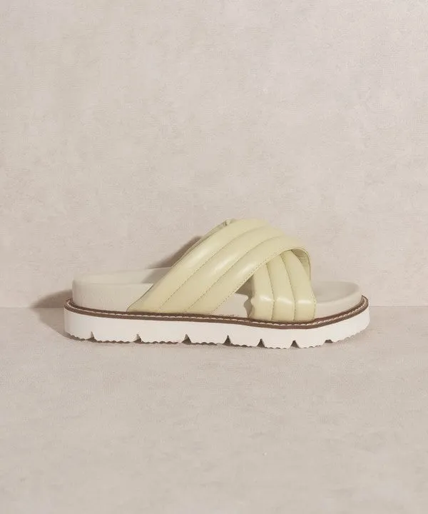 Easy X Dedign Grace - Puffed Strap Slide