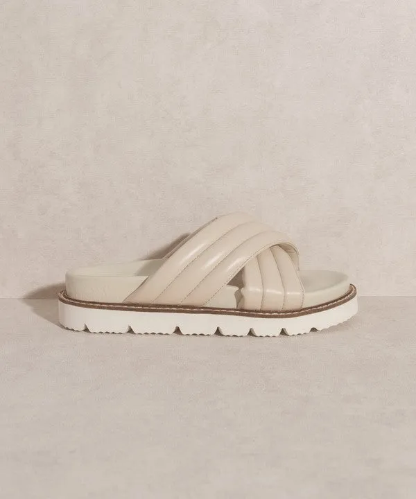 Easy X Dedign Grace - Puffed Strap Slide