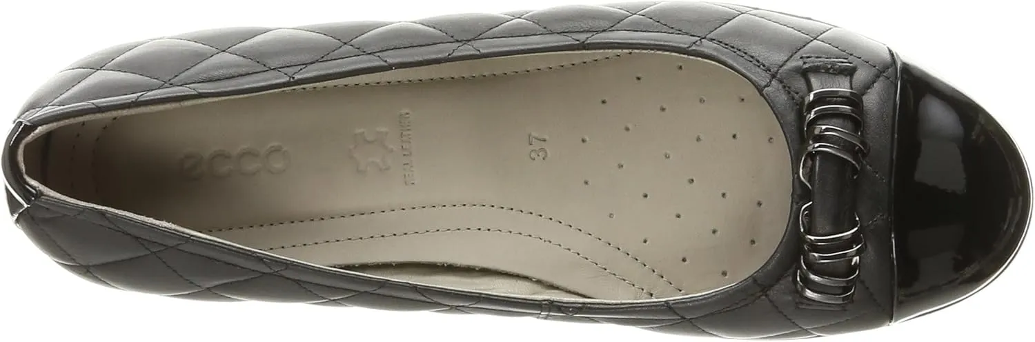ECCO Women's Touch Quilted Ballerina
