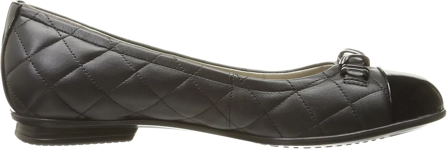 ECCO Women's Touch Quilted Ballerina