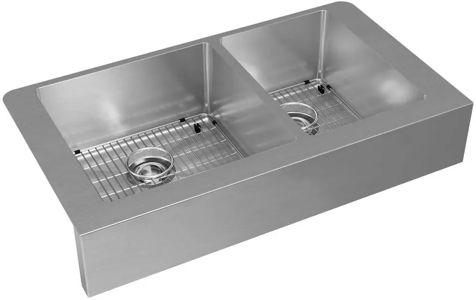 Elkay ECTRUF32179RC Sink, 6-5/8" Apron, Stainless Steel