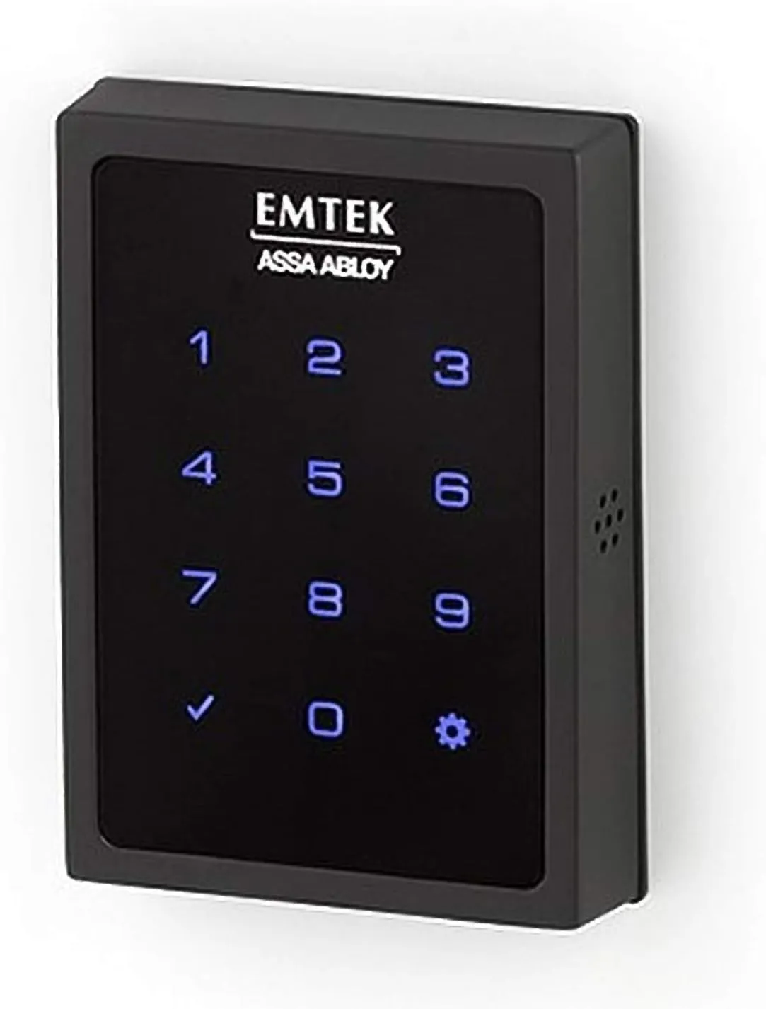Emtek Empowered Motorized Touchscreen Keypad Smart Deadbolt - Connected by August, Flat Black Coated (US19), Model: EMP1101US19