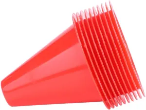 Estink Soccer Marking Cones, 10pcs PE Soccer Marking disks, Traffic Cones, Marking Cones for Children's Soccer, Soccer, Equestrian Sports, 8.5 x 8.5 cm