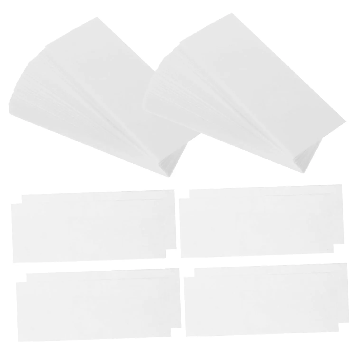 Experiment Dust Removal Tissue 100 Sheets/Bag Blotting Paper Lab Science Blotting Paper Laboratory Cleaning Paper 2.8 * 7.5cm Flat Disposable