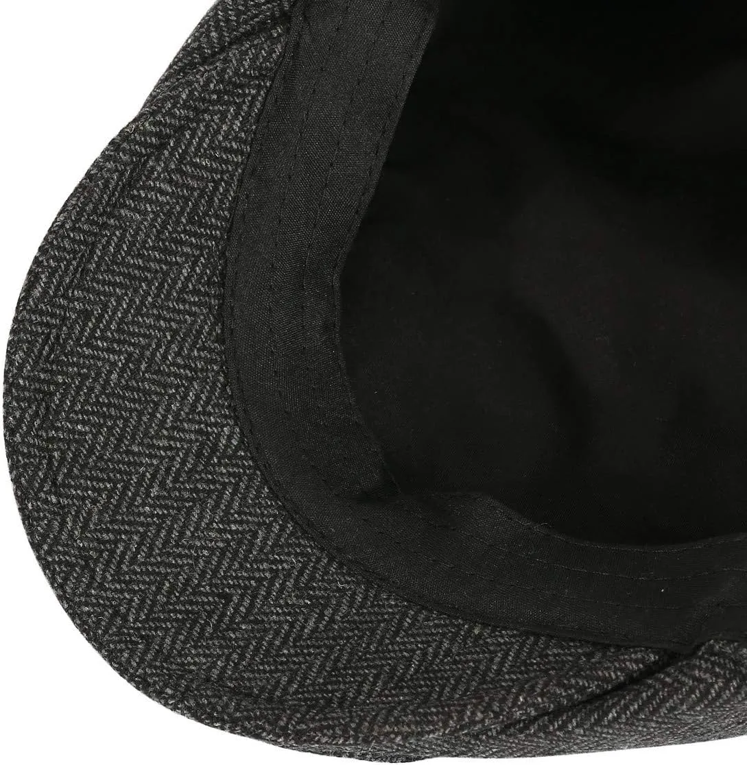 FALETO Men's Flat Ivy Gatsby Newsboy Hat Winter Spring Autumn Driving Cabbie Hunting Cap