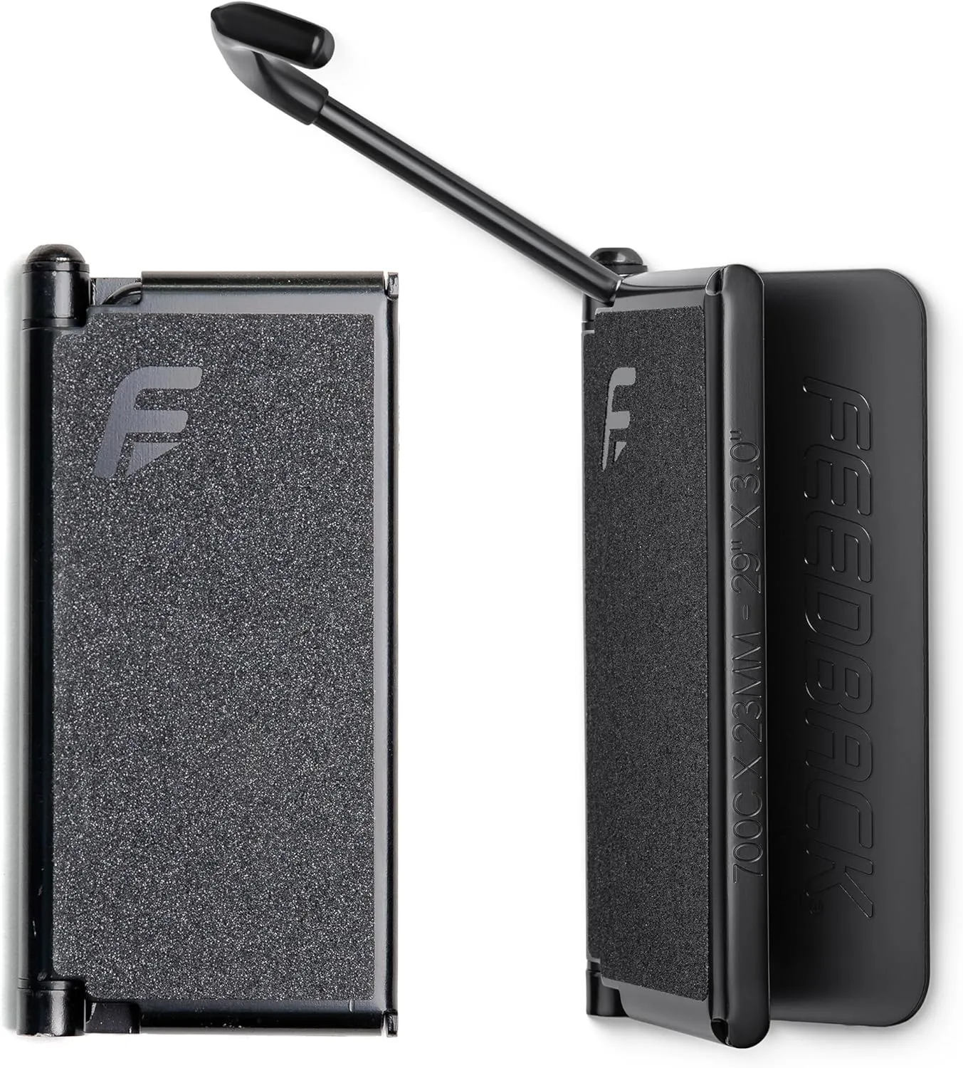 FEEDBACK SPORTS | Velo Hinge 2.0 Pivoting Swivel Bike Wall Mount | Vertical Bicycle Hanger | Garage Fold Away Bike Hook | Road, Gravel, Mountain Bike Compatible