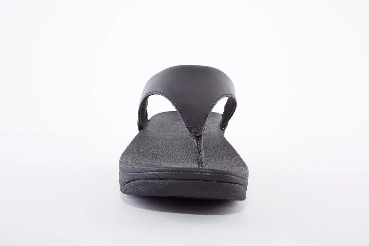 FITFLOP - LULU Leather Toe-Post Sandals Black