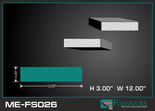 Flat Stock Cornice | ME-FS026