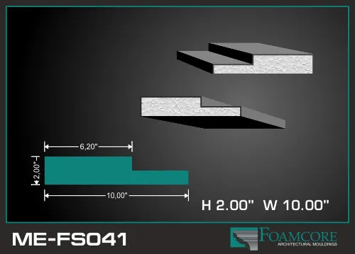Flat Stock Cornice | ME-FS041