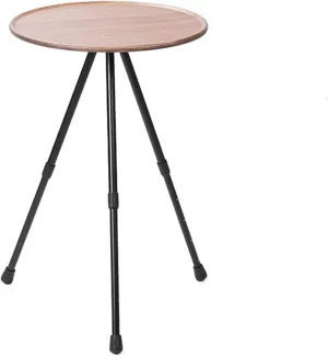 Folding Camping Table Aluminum Alloy Table Adjustable Height Telescopic Table Three-legged Round Table
