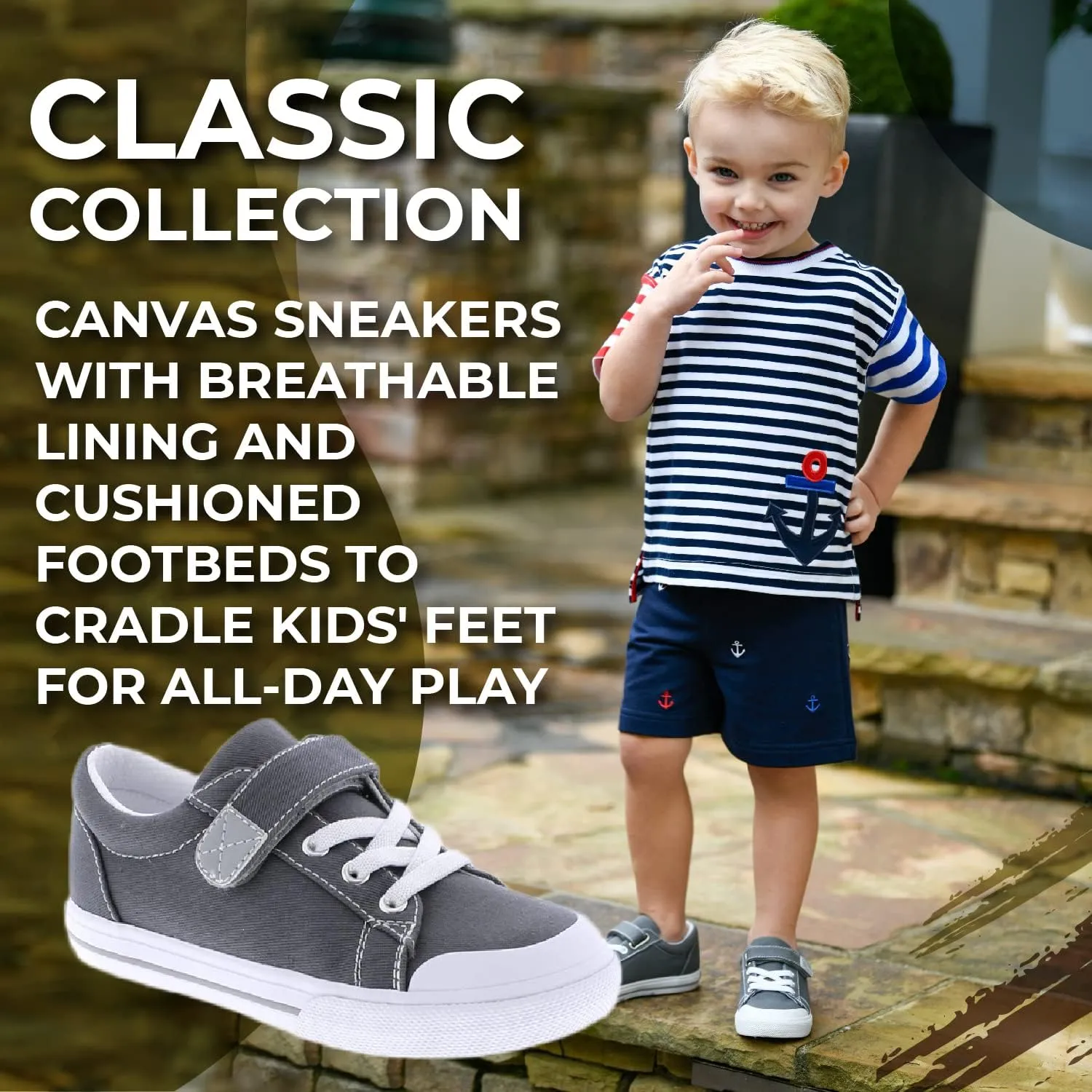 FOOTMATES Baby-Boy's Jordan (Infant/Toddler/Little Kid) Sneaker
