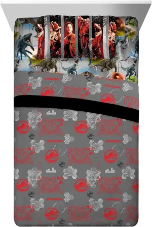 Franco Manufacturing Universal Jurassic World 2 'Eruption' Kids Bedding Sheet Set, Twin #260746784