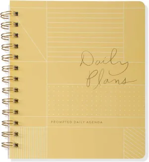 Fringe Non-Dated Daily Planner, 160 Pages, 6 x 7.25 Inches, PAS Daily Grid (877101)