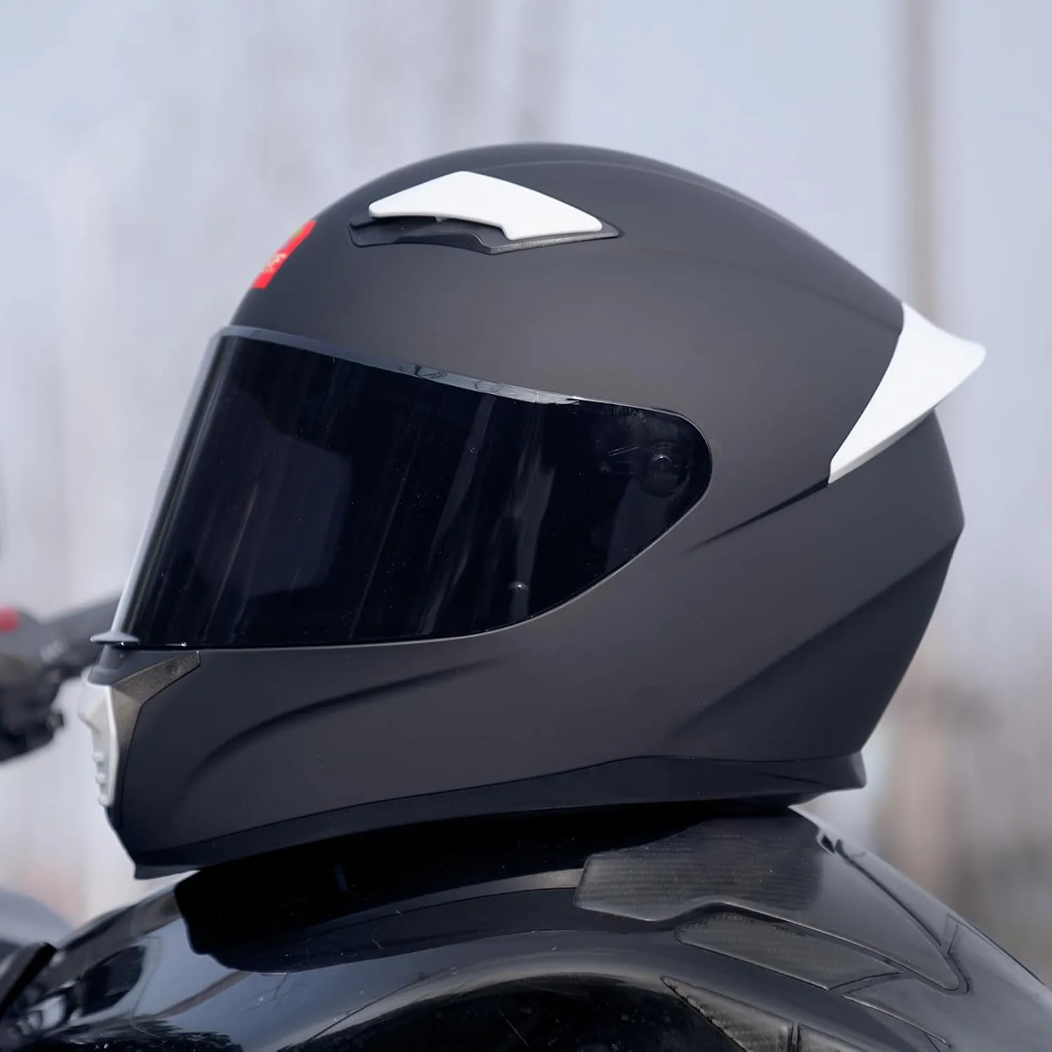 Full Face Motorcycle Helmet WS-607 DOT Approved Motorbike Racing Street Bike Helmets for Adults with Visor