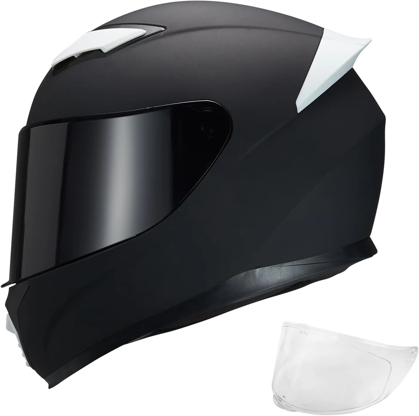 Full Face Motorcycle Helmet WS-607 DOT Approved Motorbike Racing Street Bike Helmets for Adults with Visor