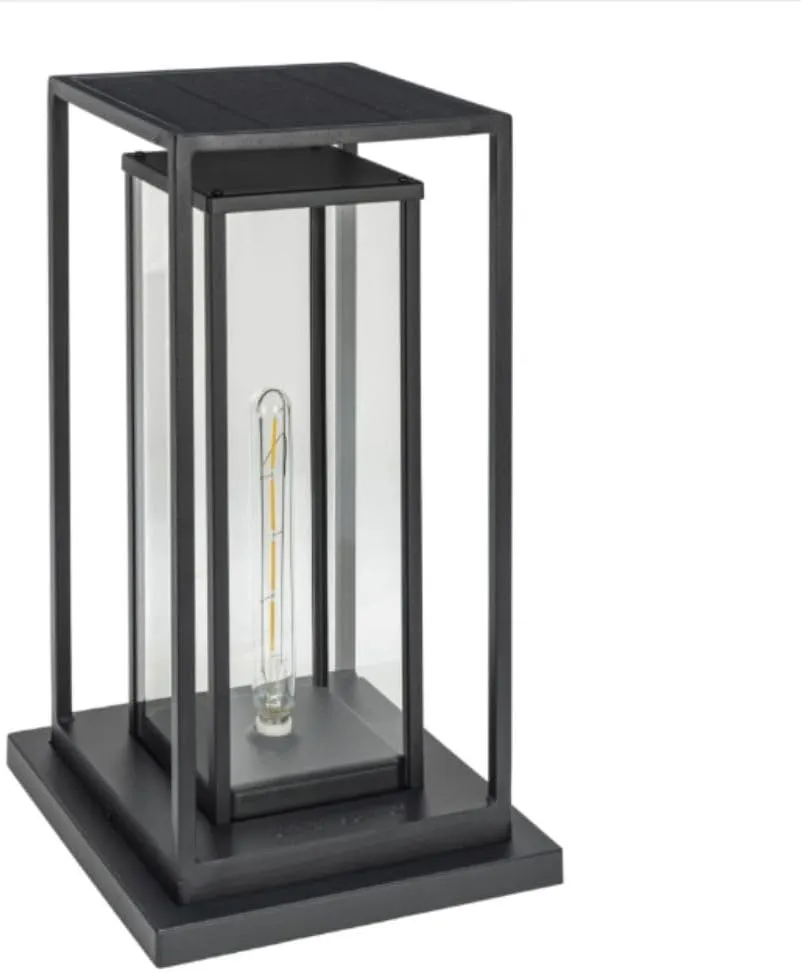 Gama Sonic NovaEdge Solar Accent/Pier Light – Sleek, Modern Solar LED for Patios, Pillars & Flat Surfaces