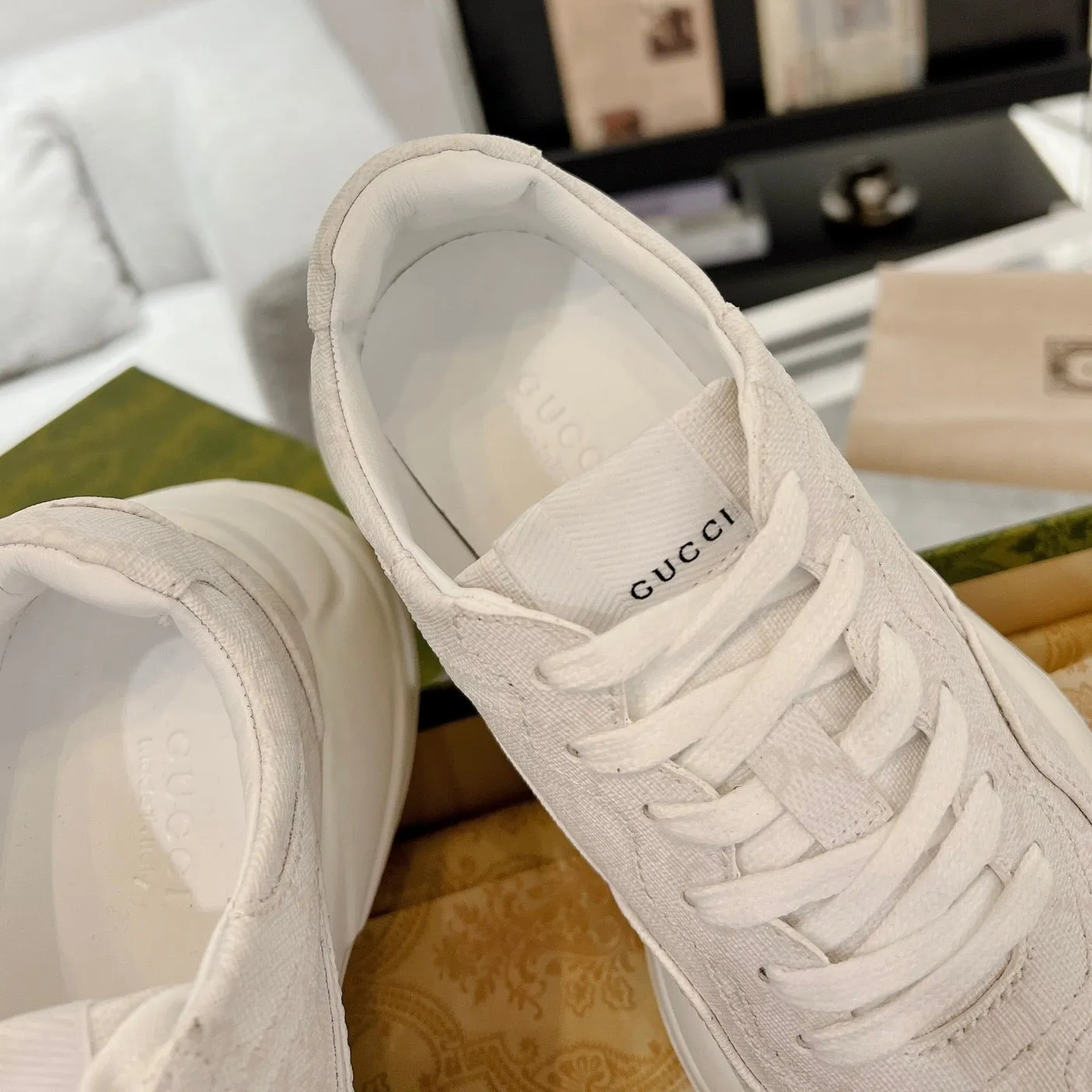 GG 100 RHYTON SNEAKER White