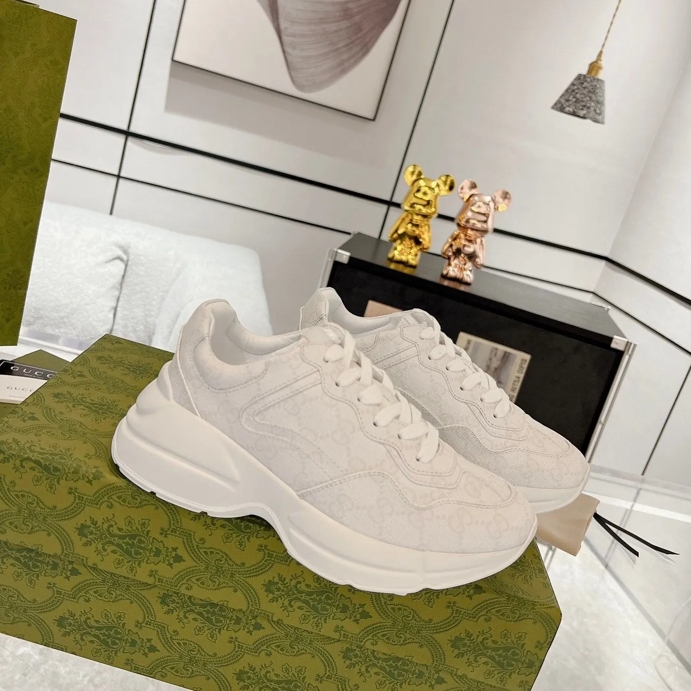 GG 100 RHYTON SNEAKER White
